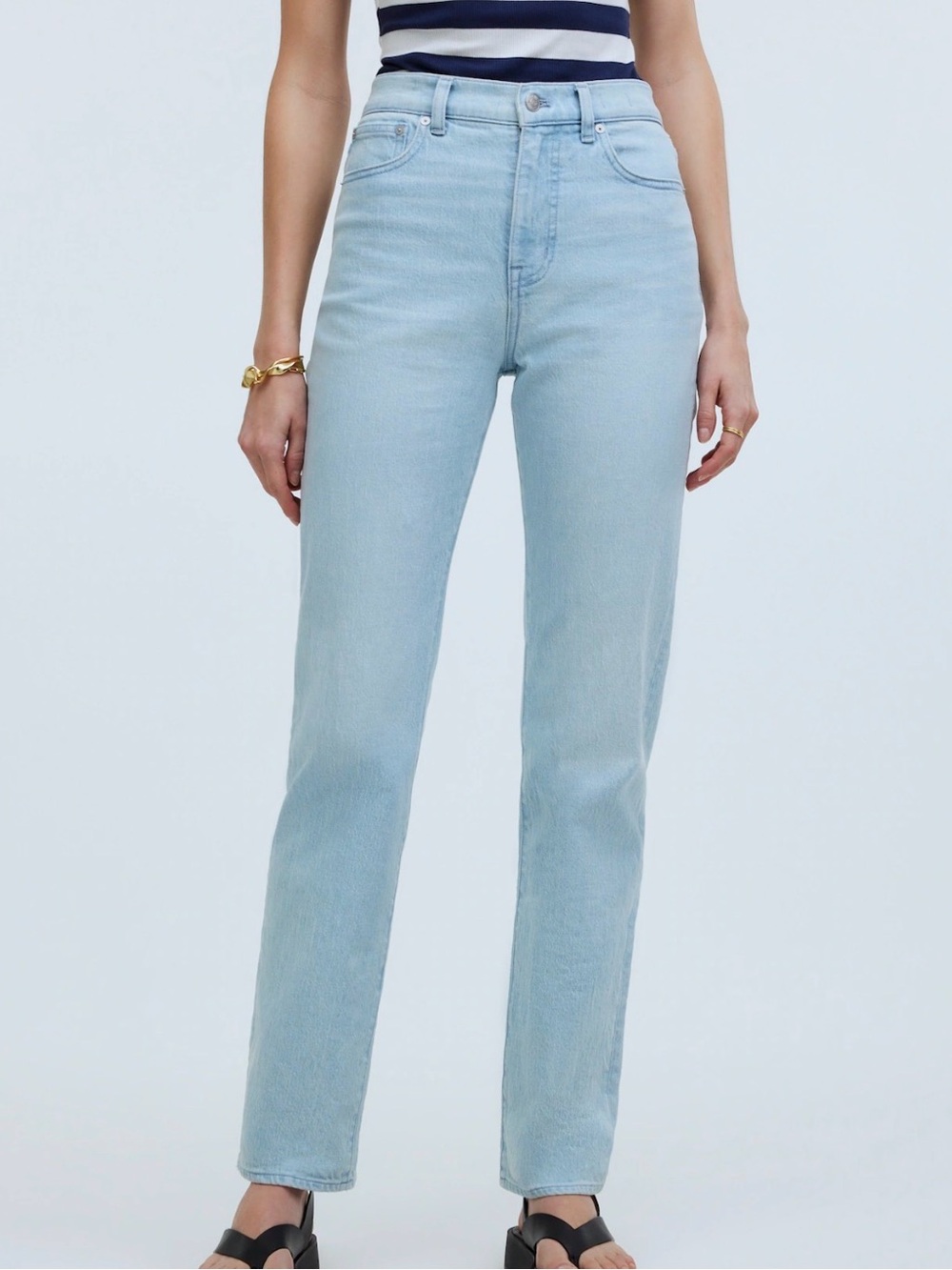 The 90s Straight Jeans - Ward Wash